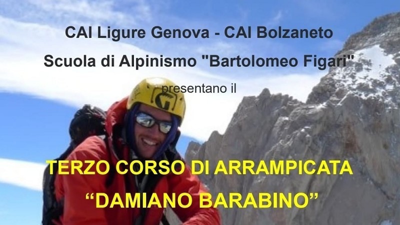 Terzo Corso di arrampicata “Damiano Barabino